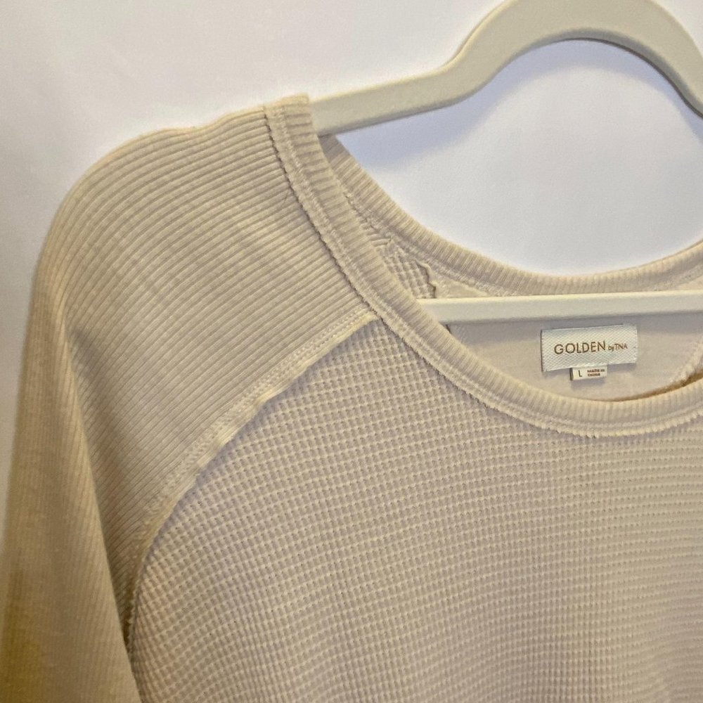 Women’s GOLDEN by TNA Waffle weave thermal top